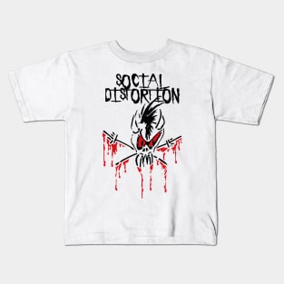 headbang social distortion Kids T-Shirt